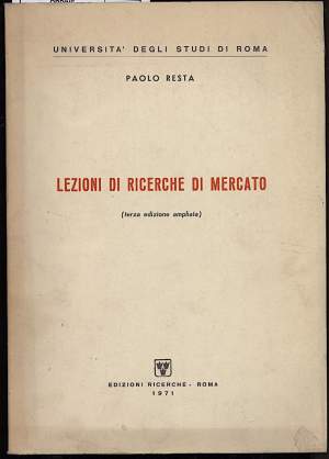LEZIONI DI RICERCHE DI MERCATO