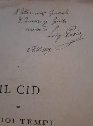 IL CID E I SUOI TEMPI( 1891)