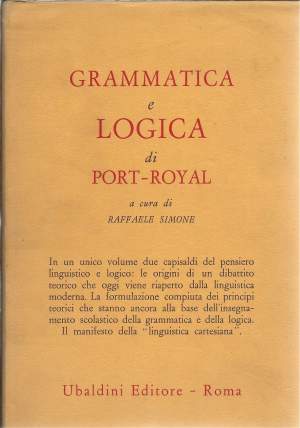 GRAMMATICA E LOGICA DI PRT-ROYAL
