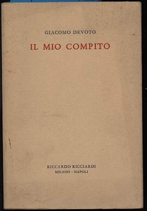 IL MIO COMPITO